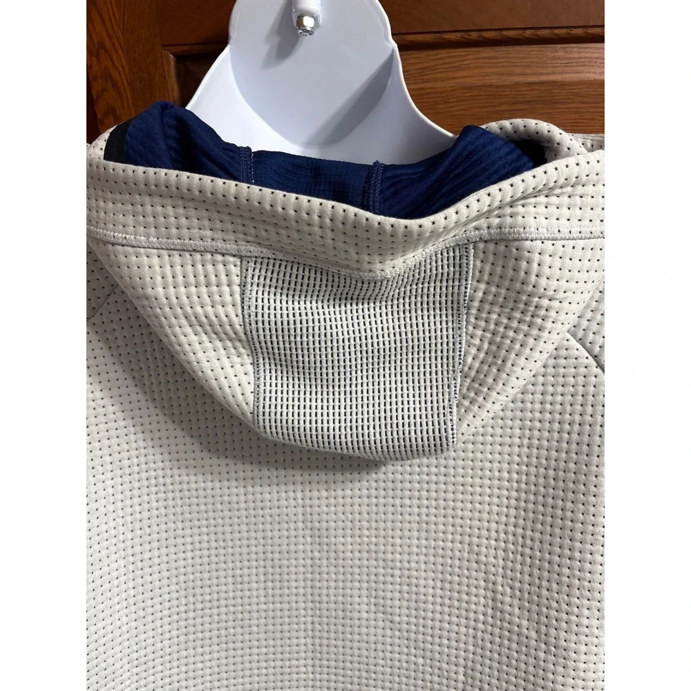 Nike Team USA Olympic Tech Knit Hoodie Jacket White Grey Cropped Mens Medium - Picture 6 of 10